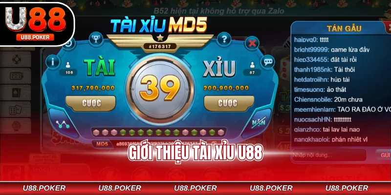 Giới thiệu Tài Xỉu U88