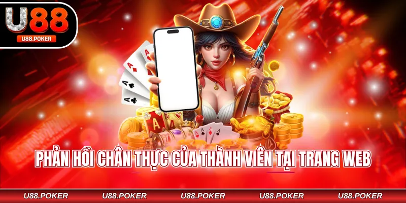 Phản hồi chân thực của thành viên tại trang web