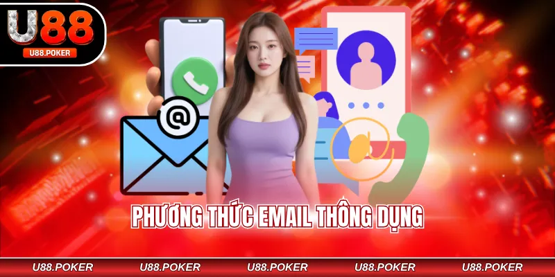 Phương thức email thông dụng