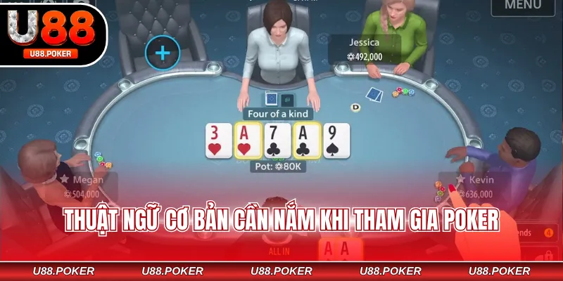Thuật ngữ cơ bản cần nắm khi tham gia poker